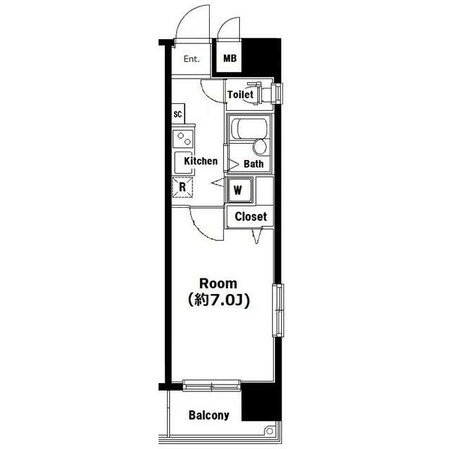 ガラ・シティ茗荷谷の物件間取画像